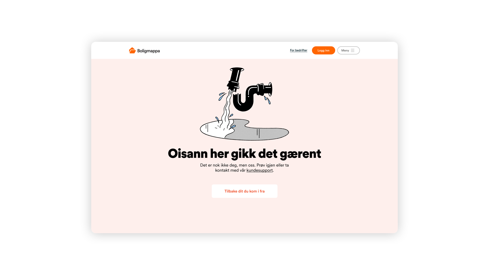 Boligmappa — illustrated error page