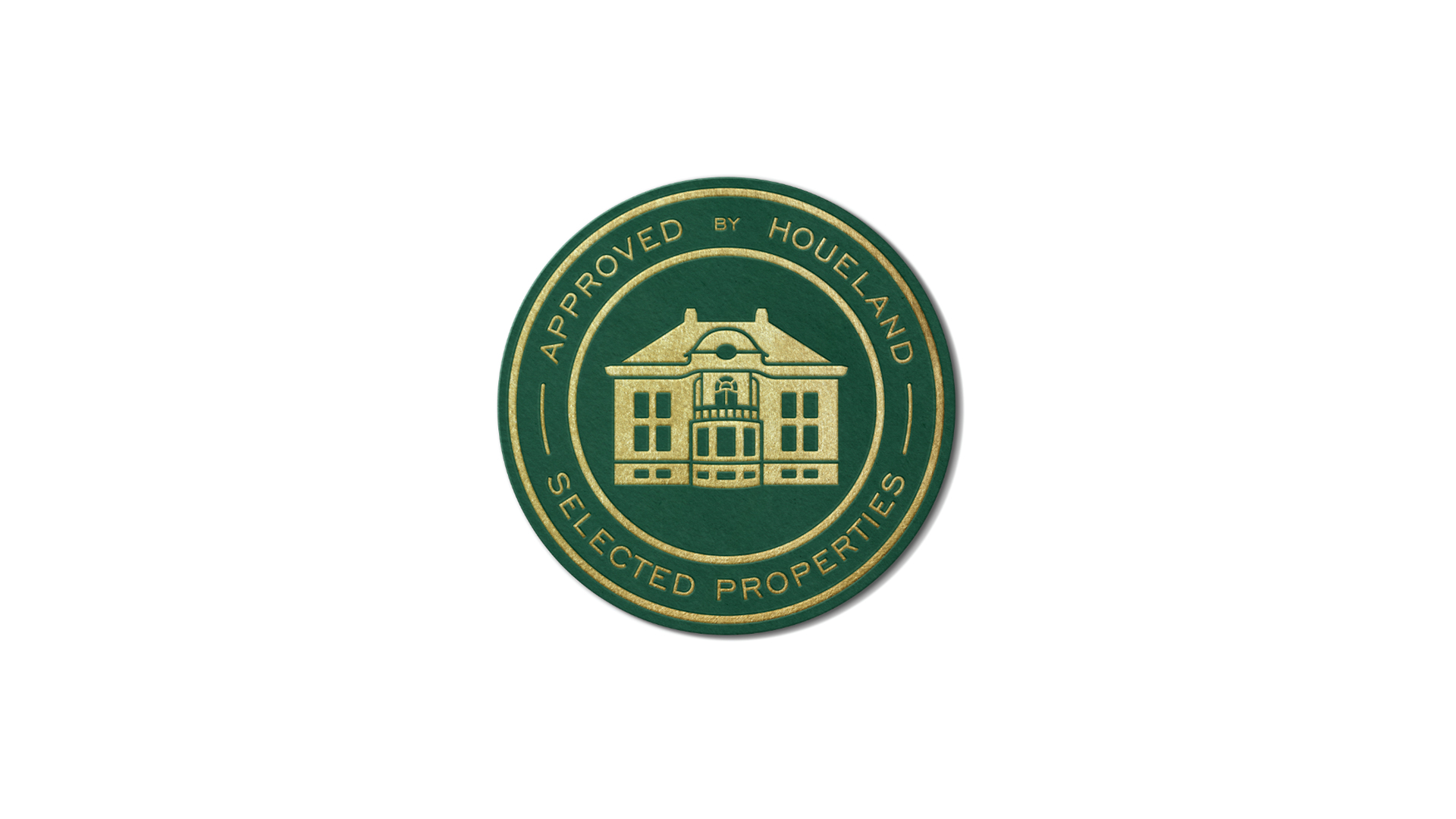 Houeland — green and gold seal for selected properties