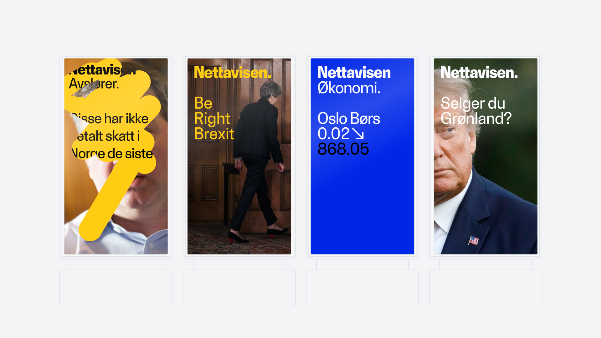 Nettavisen advertising and vertical brand campaigns